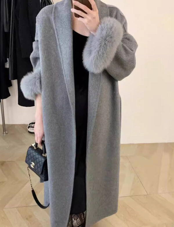 Long Lapel Reversible Cashmere - EverVibe