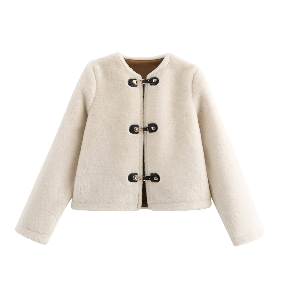 Double-sided String Button Jacket - EverVibe