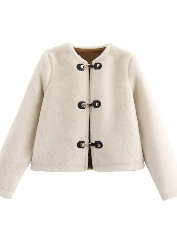 Double-sided String Button Jacket - EverVibe