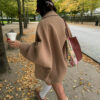 Winter Fashion Lapel Coat Outerwear - EverVibe - Image 6