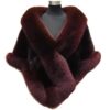 Fox Fur Cape Coat Plus-sized - EverVibe - Image 2