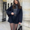 Winter Fashion Lapel Coat Outerwear - EverVibe - Image 8