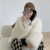 Wool Coat Imitation Lamb Fur - EverVibe - Image 4