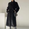 Overcoats Mid-length Stand Collar - EverVibe