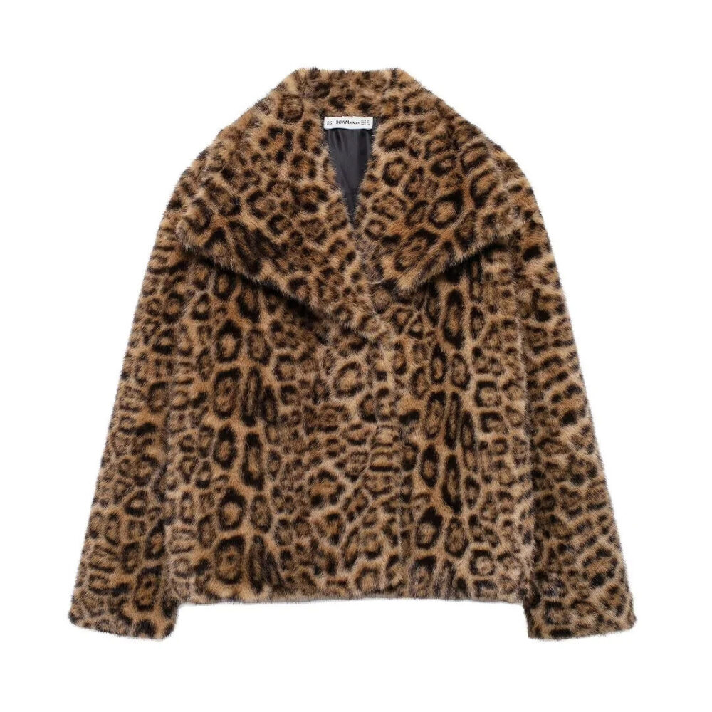 Faux Fur Fluffy Jacket - EverVibe - Image 8