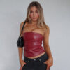 Fashion Clothing Tank-top Leather - EverVibe - Image 2