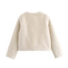 Double-sided String Button Jacket - EverVibe - Image 3