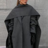 Cloak Long Retro Overcoat Coat - EverVibe - Image 6