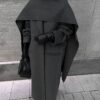 Cloak Long Retro Overcoat Coat - EverVibe - Image 4