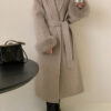 Long Lapel Reversible Cashmere - EverVibe - Image 9