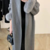 Long Lapel Reversible Cashmere - EverVibe - Image 8