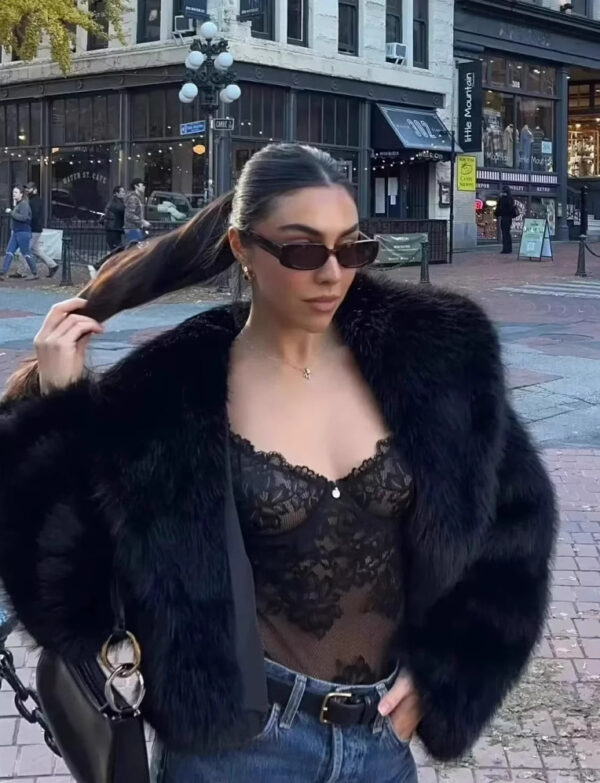 Faux Fur Fluffy Jacket - EverVibe