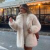 Artificial Fur Warm Coat - EverVibe - Image 3