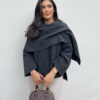 Casual Cape Knitted Sweater Coat - EverVibe