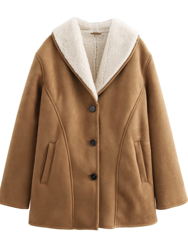 French Double-sided Half-length Overcoat - EverVibe