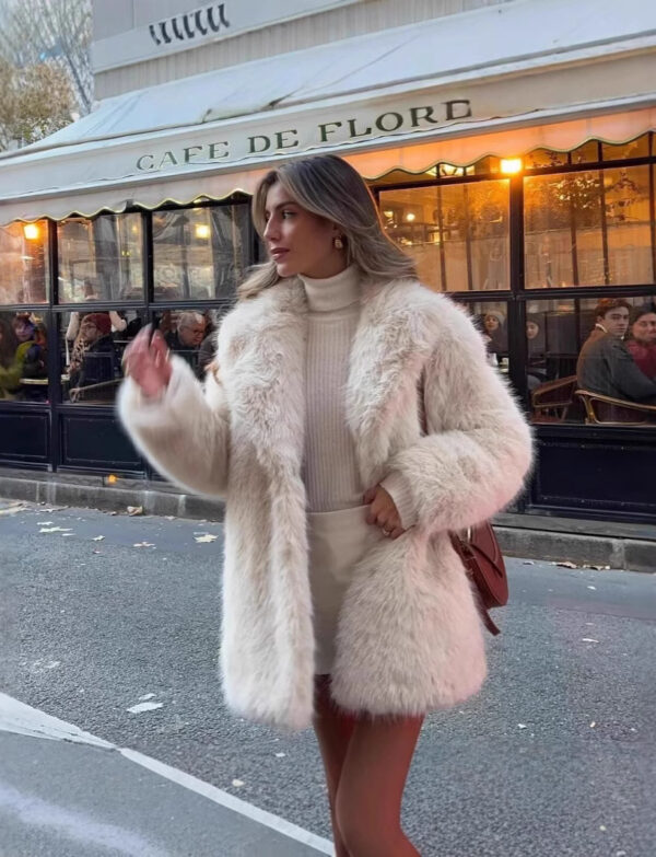 Artificial Fur Warm Coat - EverVibe