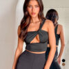 Casual One-shoulder Hollow-out - EverVibe