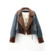 Denim Coat Short Top Jacket - EverVibe - Image 5