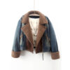 Denim Coat Short Top Jacket - EverVibe