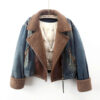 Denim Coat Short Top Jacket - EverVibe - Image 3