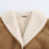 French Double-sided Half-length Overcoat - EverVibe - Image 4
