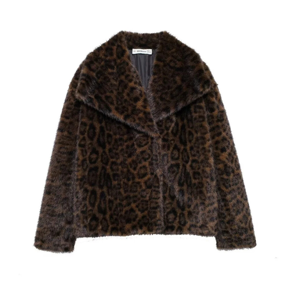 Faux Fur Fluffy Jacket - EverVibe - Image 2