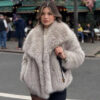 Large Lapel Fluffy Plush - EverVibe - Image 3