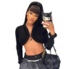 Cropped T-shirt Top Design - EverVibe - Image 4
