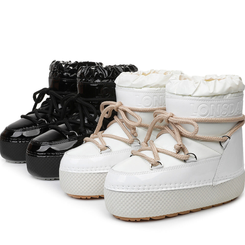 Lunar Mid-Cut Waterproof Space Boots - EverVibe - Image 3