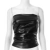 Fashion Clothing Tank-top Leather - EverVibe - Image 3