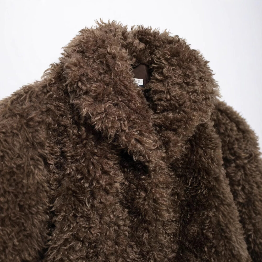 Artificial Fur Loose Casual - EverVibe - Image 4
