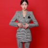 Temperament Double Breasted Suit - EverVibe - Image 2