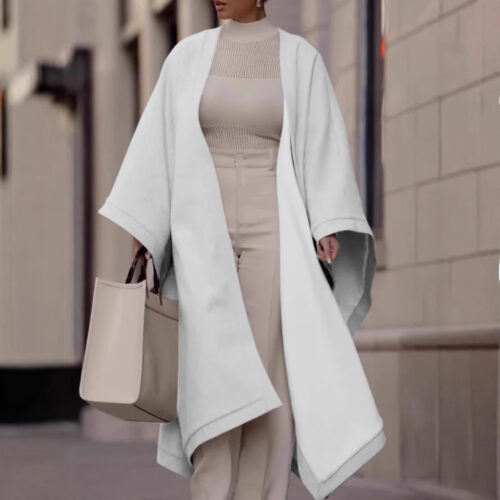 Fashion Long Sleeve Straight Suit Coat - EverVibe photo review