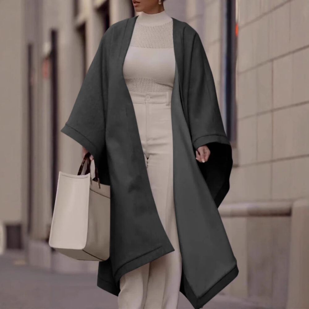 Temperament Leisure Solid Color Shawl - EverVibe