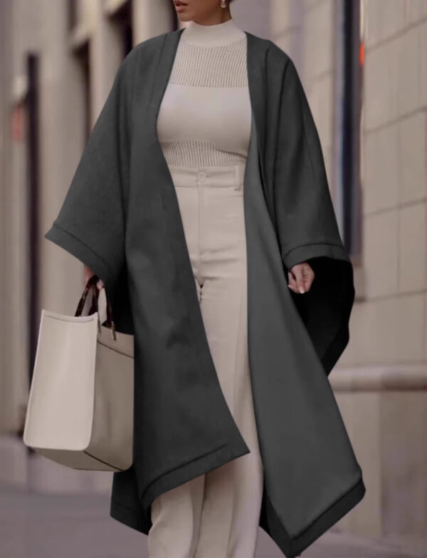 Temperament Leisure Solid Color Shawl - EverVibe